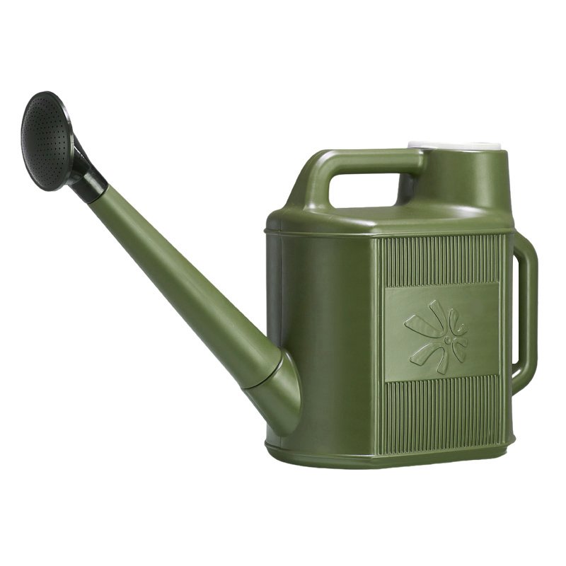 Large Capacity 10L Plastic Garden Water Cans with nozzle